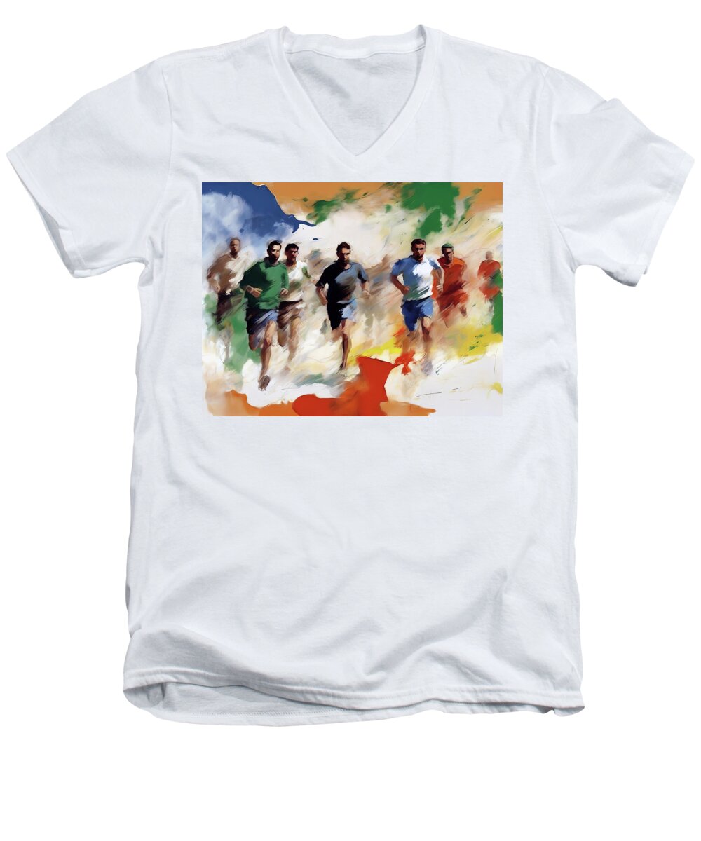 Freedom - Men's V-Neck T-Shirt
