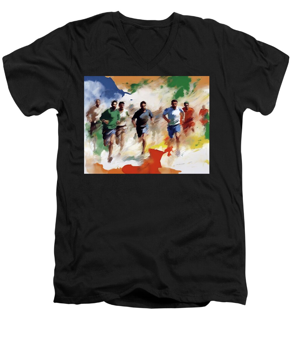 Freedom - Men's V-Neck T-Shirt